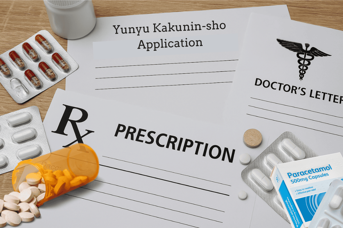 Yunyu Kakunin-sho application