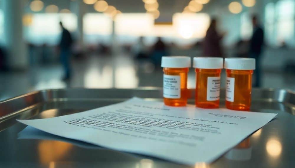 tsa rules for prescription pills when flying